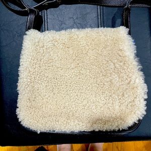 Nardelli’s Leather & Shearling Purse